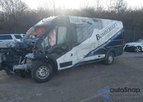 2019 Ram Promaster 3500 Cargo Van High Roof 159 Wb Ext z USA, uszkodzony, nr VIN 3C6URVJG3KE501546